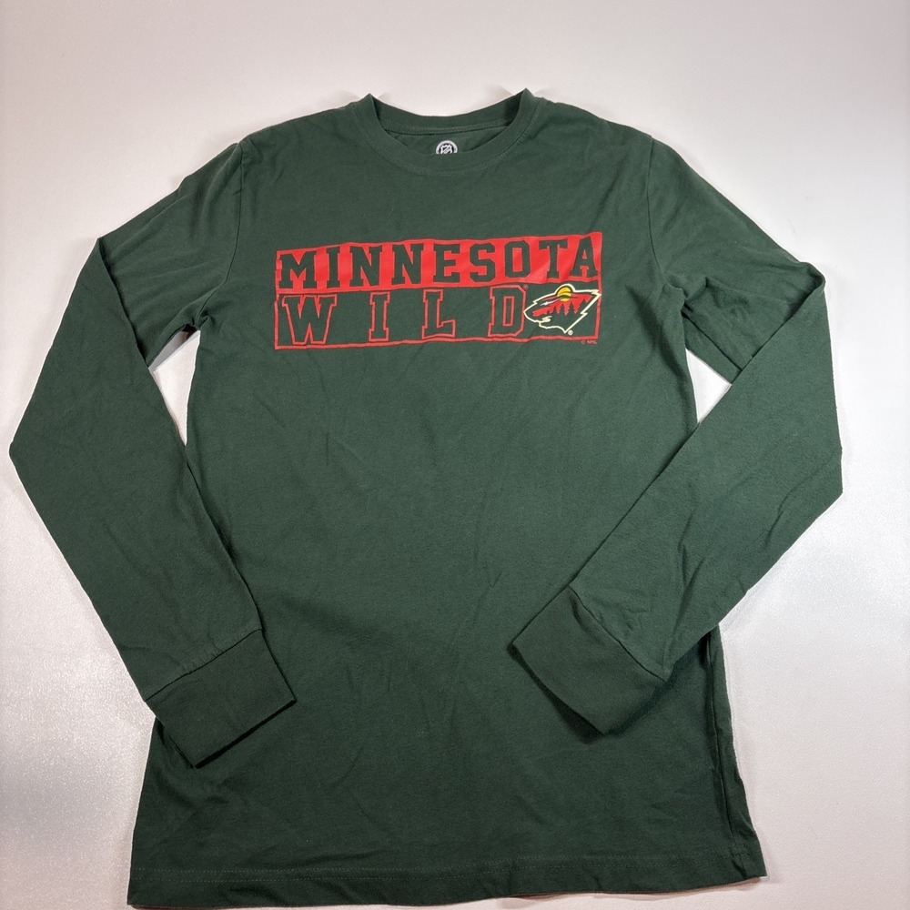 NHL Minnesota Wild Women's Long Sleeve‎ T-Shirt  Small